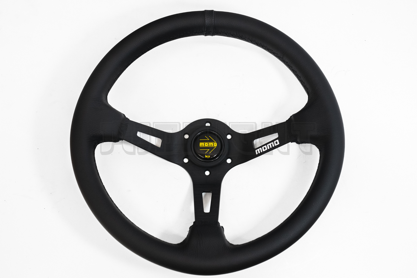 MOMO MOD 08 Style 350mm Leather Steering Wheel