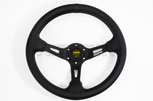 MOMO MOD 08 Style 350mm Leather Steering Wheel