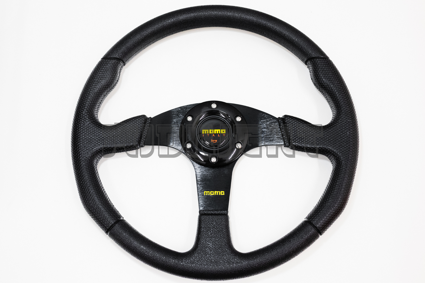 MOMO Race Series Style Faux Leather Steering Wheel