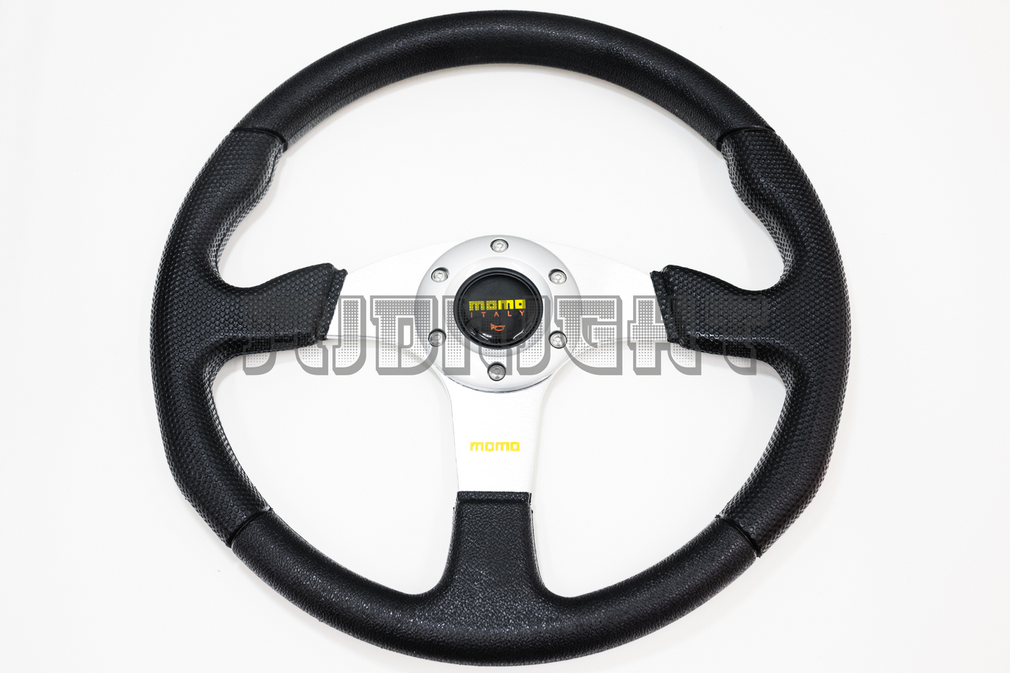 MOMO Race Series Style Faux Leather Steering Wheel