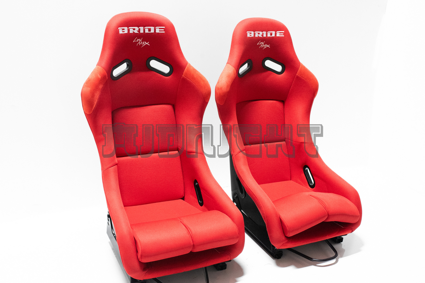 Bride VIOS III Style Carbon Fiber Fixed Back Red Bucket Seat