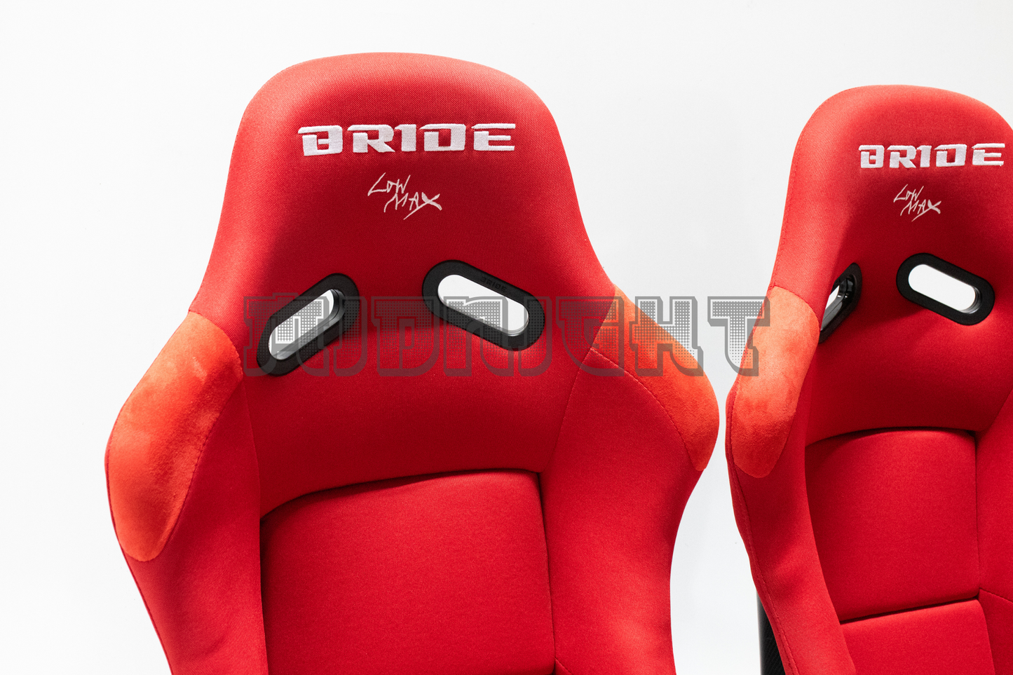 Bride VIOS III Style Carbon Fiber Fixed Back Red Bucket Seat