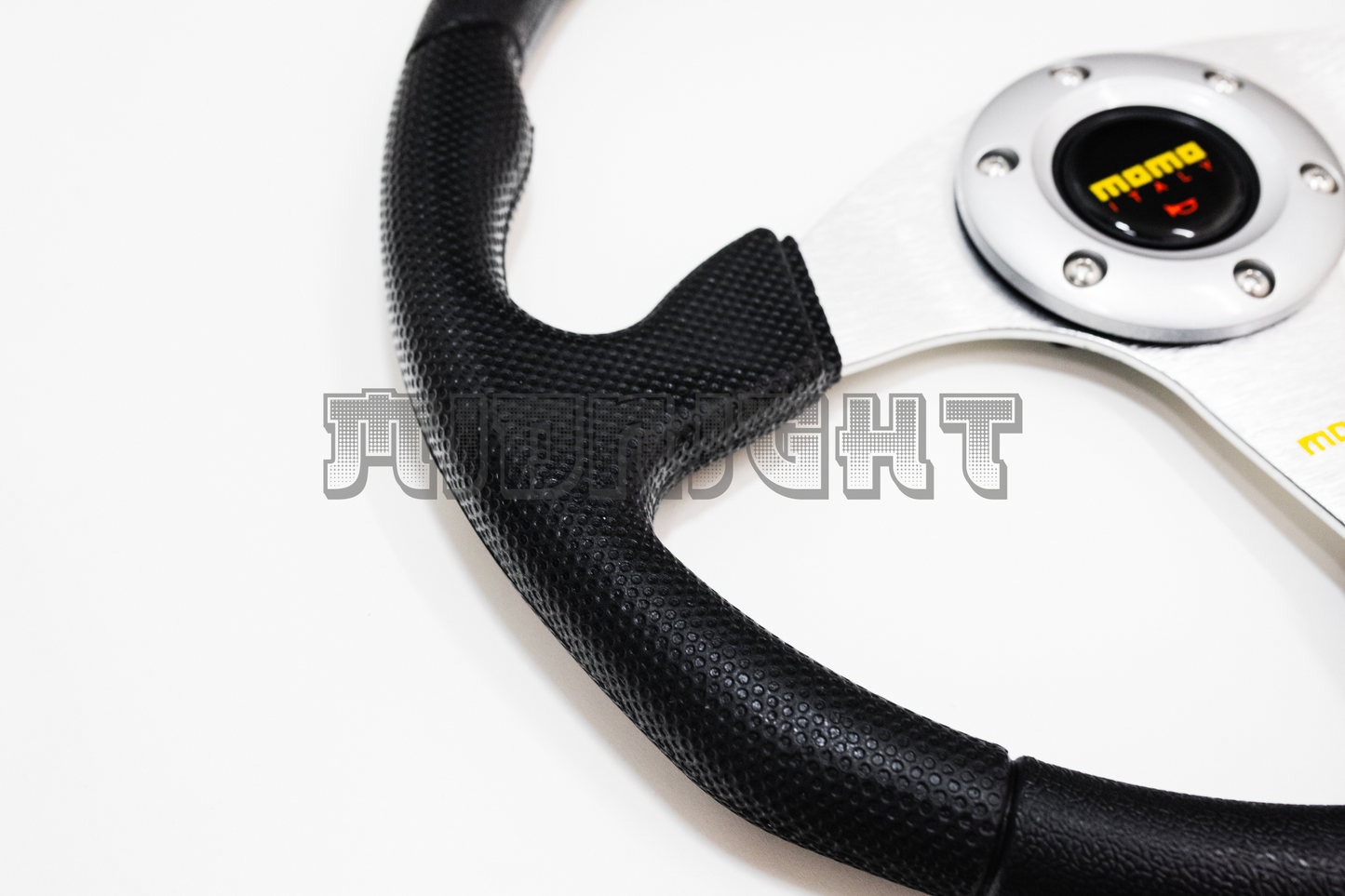 MOMO Race Series Style Faux Leather Steering Wheel