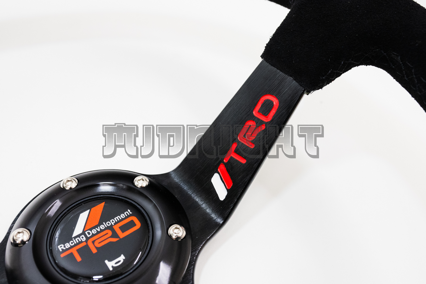 Toyota TRD Style 350mm Black Alcantara Suede Steering Wheel