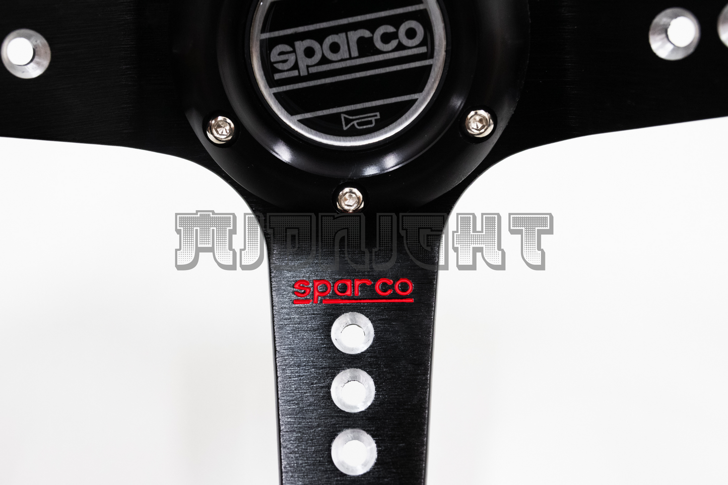 SPARCO L777 Style 350mm Black Alcantara Suede Steering Wheel