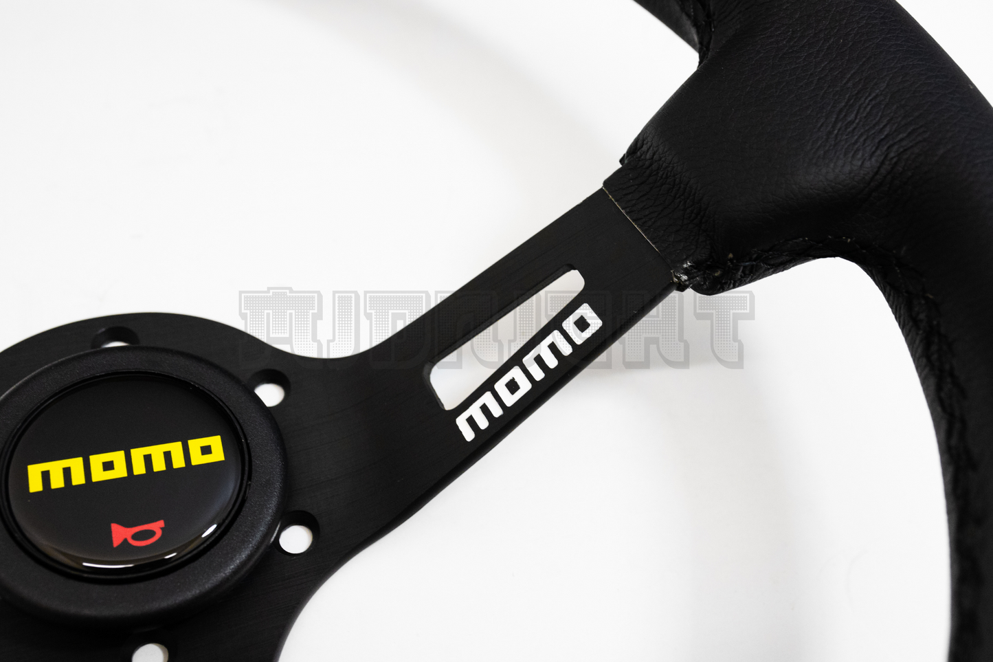MOMO MOD 08 Style 350mm Leather Steering Wheel