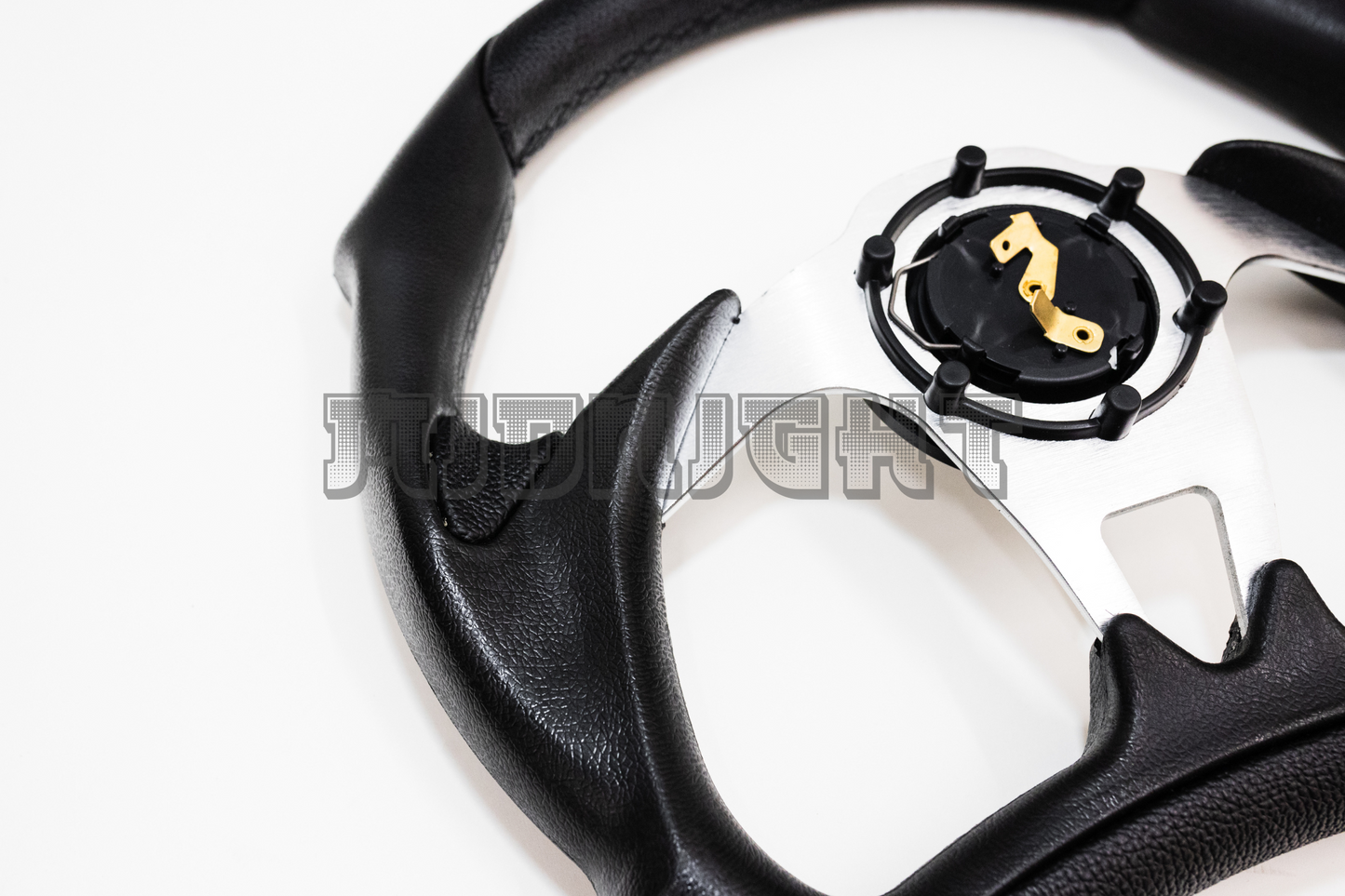 MOMO MOD. 30 Racing Style Faux Leather Steering Wheel