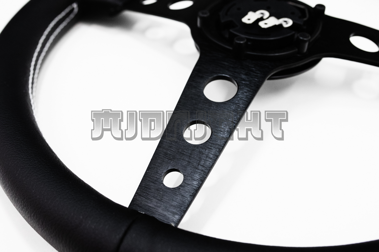SPARCO x Prototipo Style Black Leather Steering Wheel