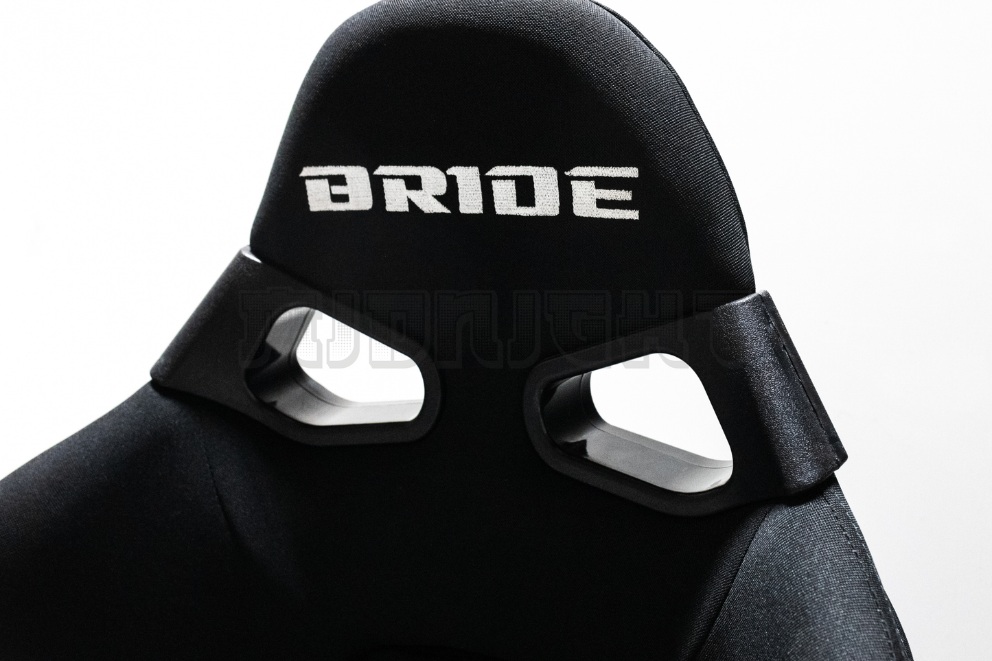 Bride Vorga Style Black Fabric Gradation Reclinable Bucket Seat