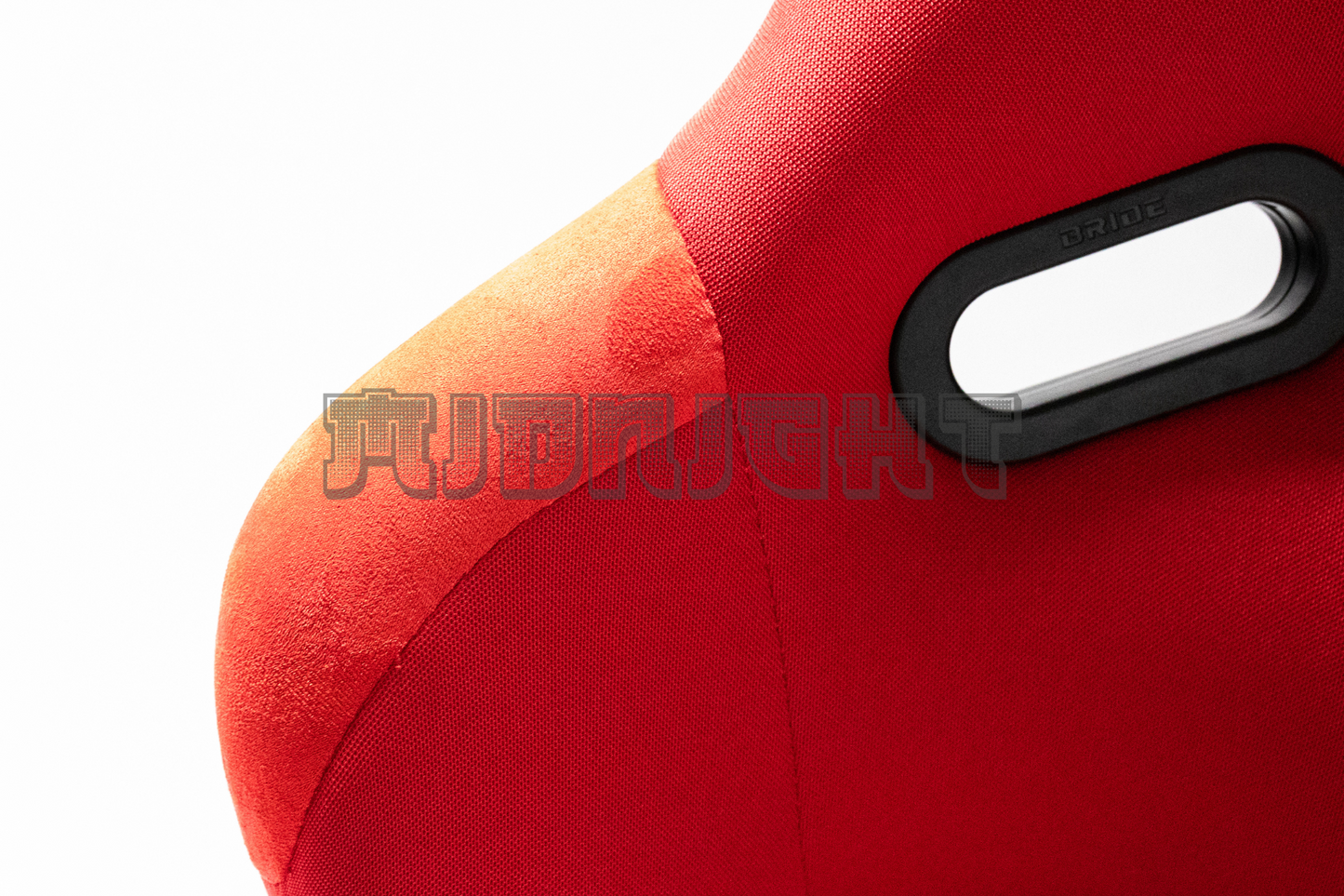 Bride VIOS III Style Carbon Fiber Fixed Back Red Bucket Seat
