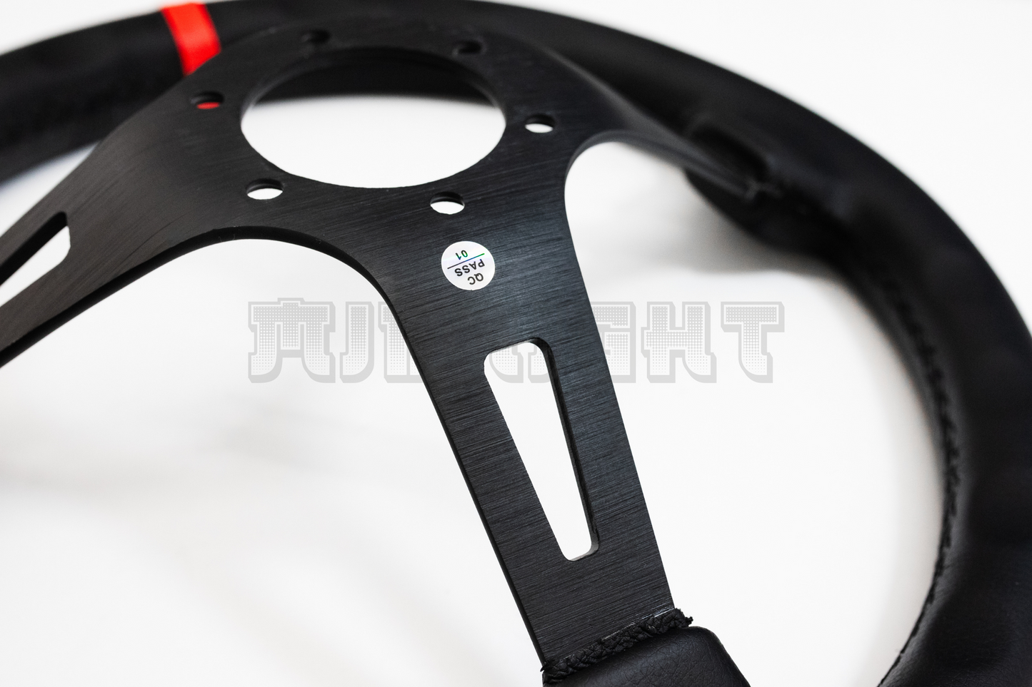 MOMO MOD 08 Style 350mm Leather Steering Wheel