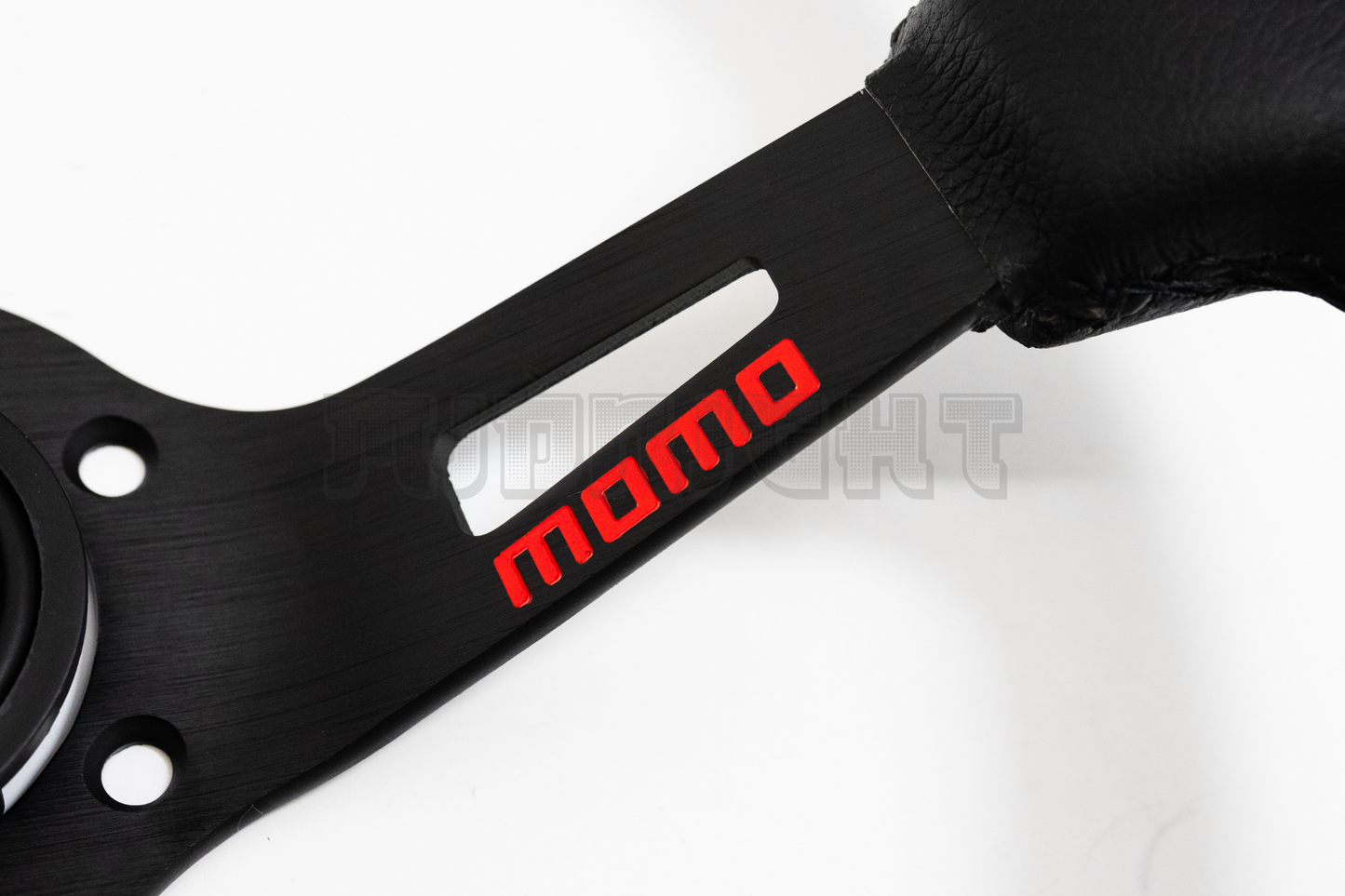 MOMO MOD 08 Style 350mm Leather Steering Wheel