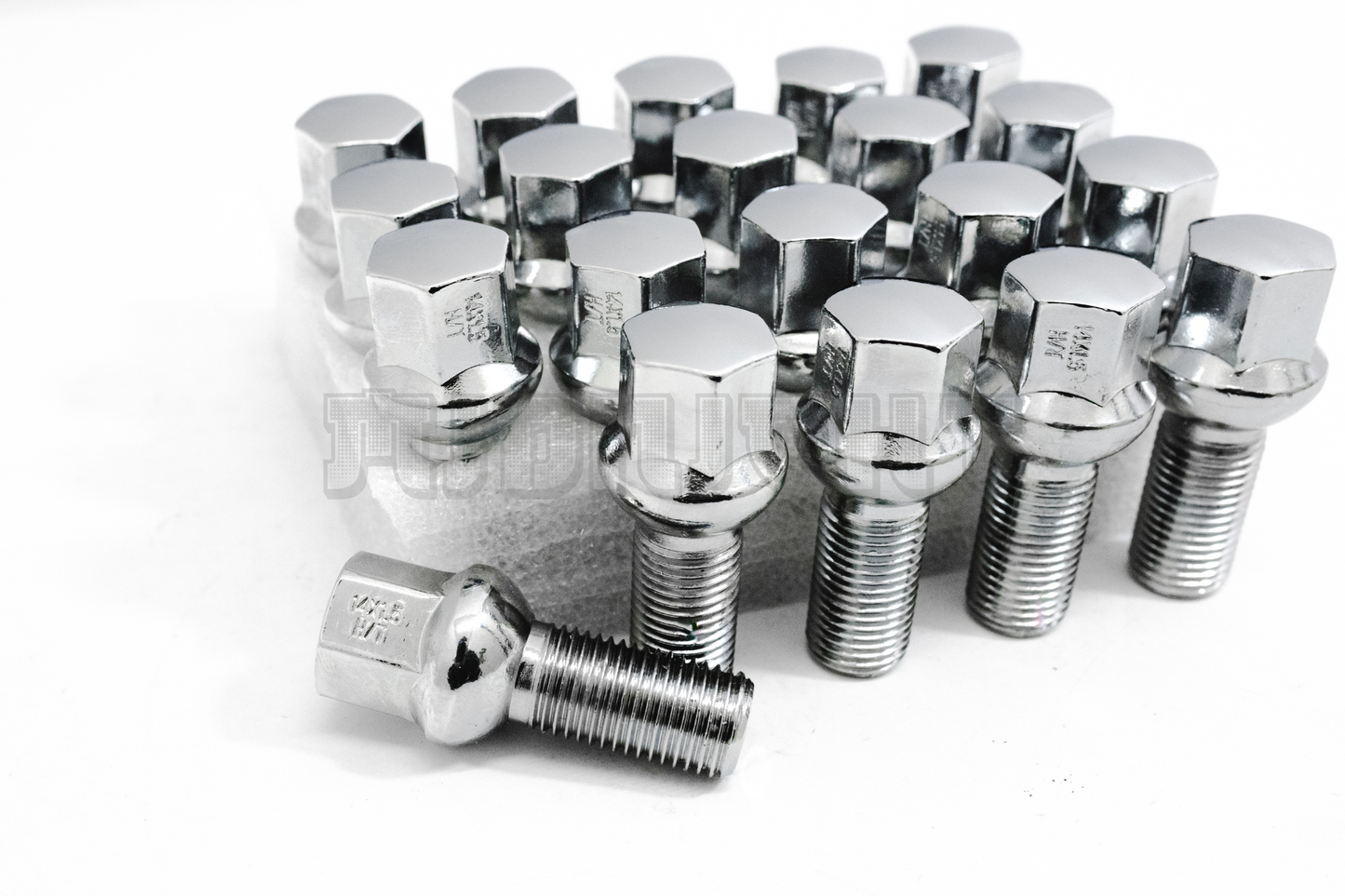 20x Chrome 12x1.25 Wheel Lug Bolt 28mm Shank Fit Cherokee Compass Renegade Dart