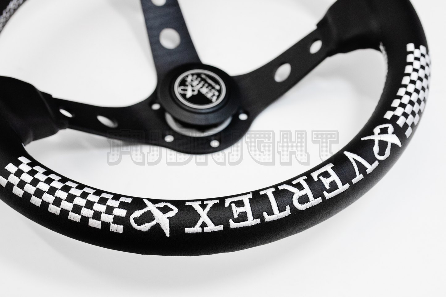 Vertex CHECKER Style 330mm Steering Wheel