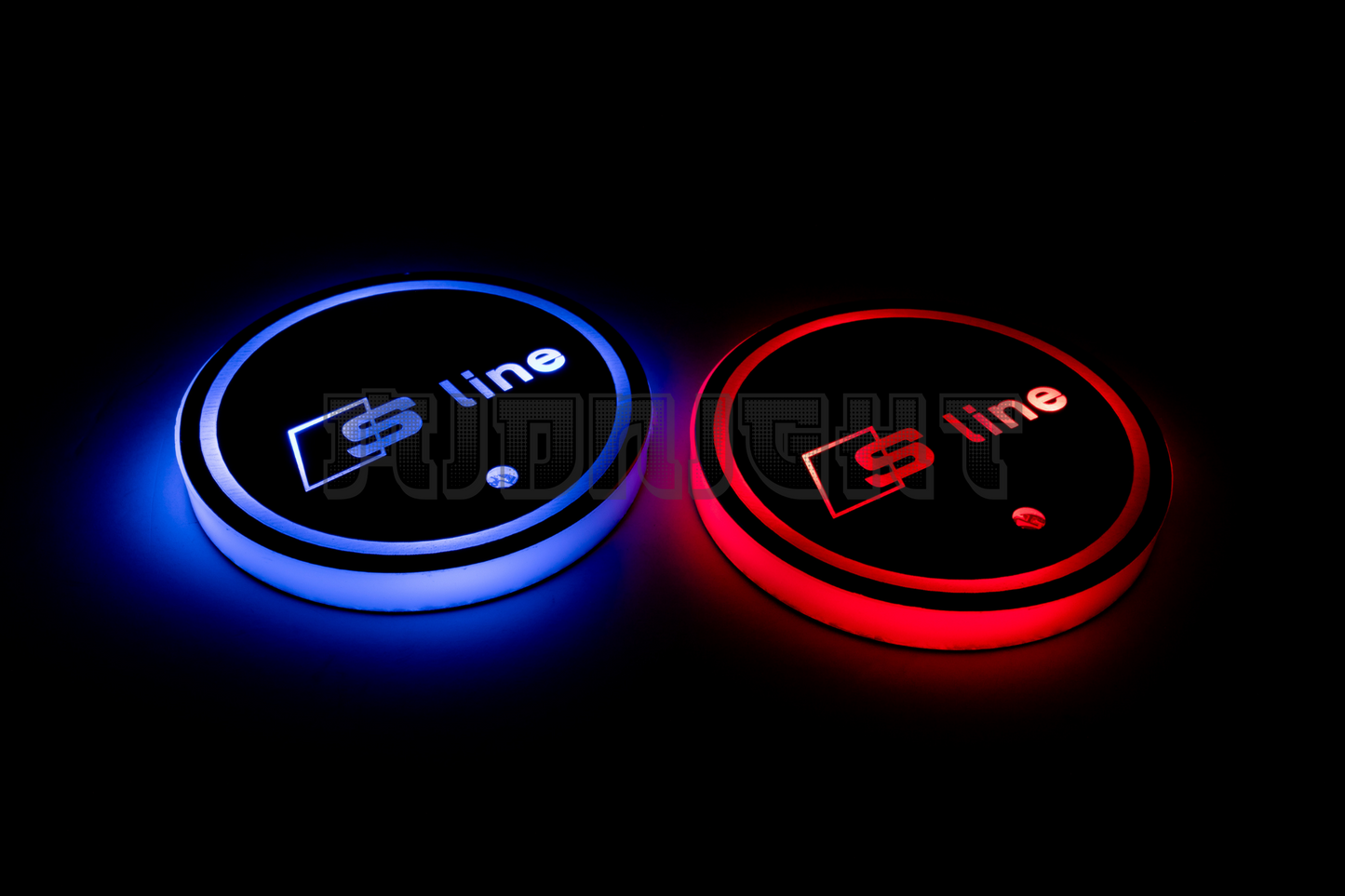 Audi S Line LED Cup Holder Coaster