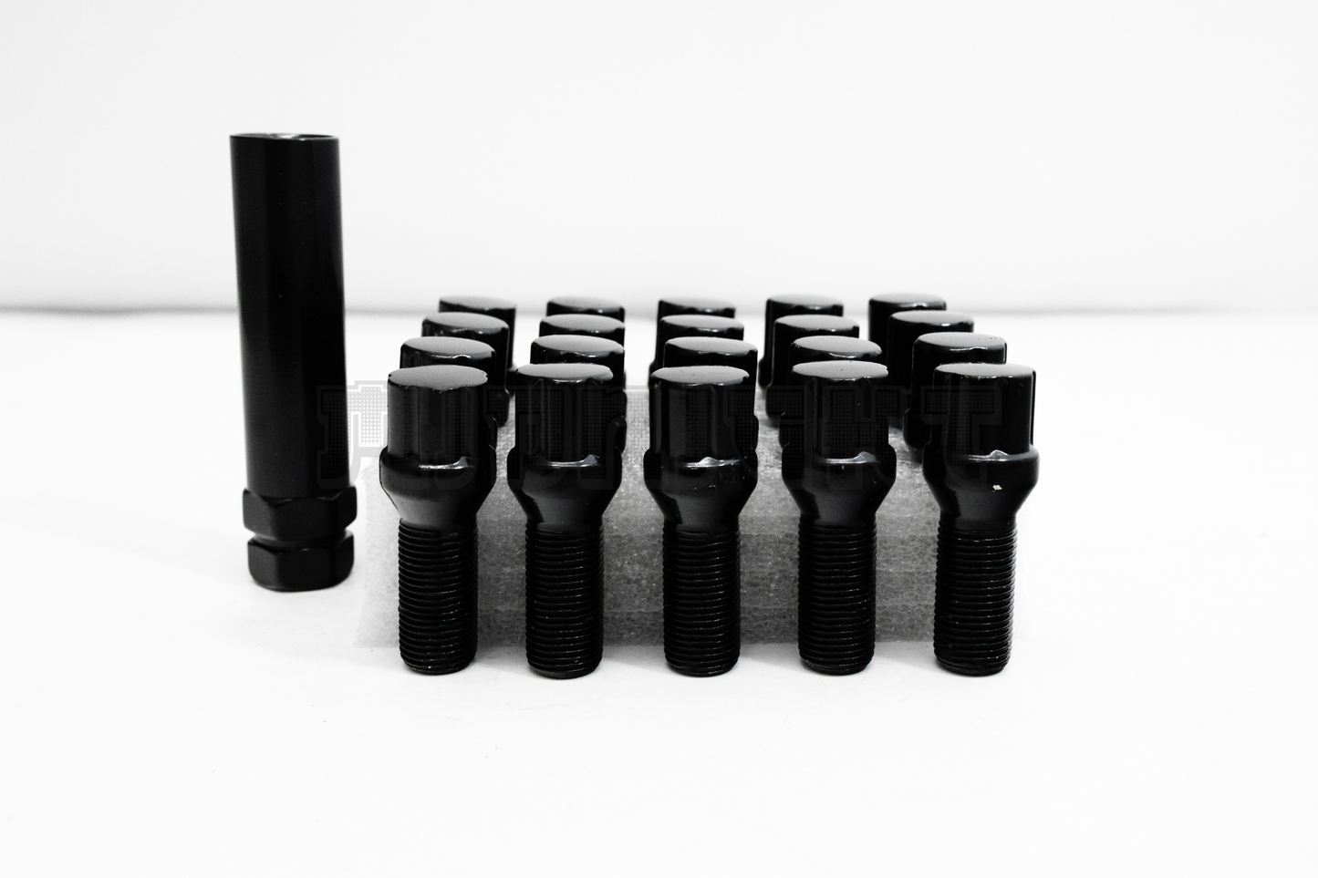 20x Black 14x1.25 Cone Seat Wheel Lug Bolts Fit Dart Compass Renegade Cherokee