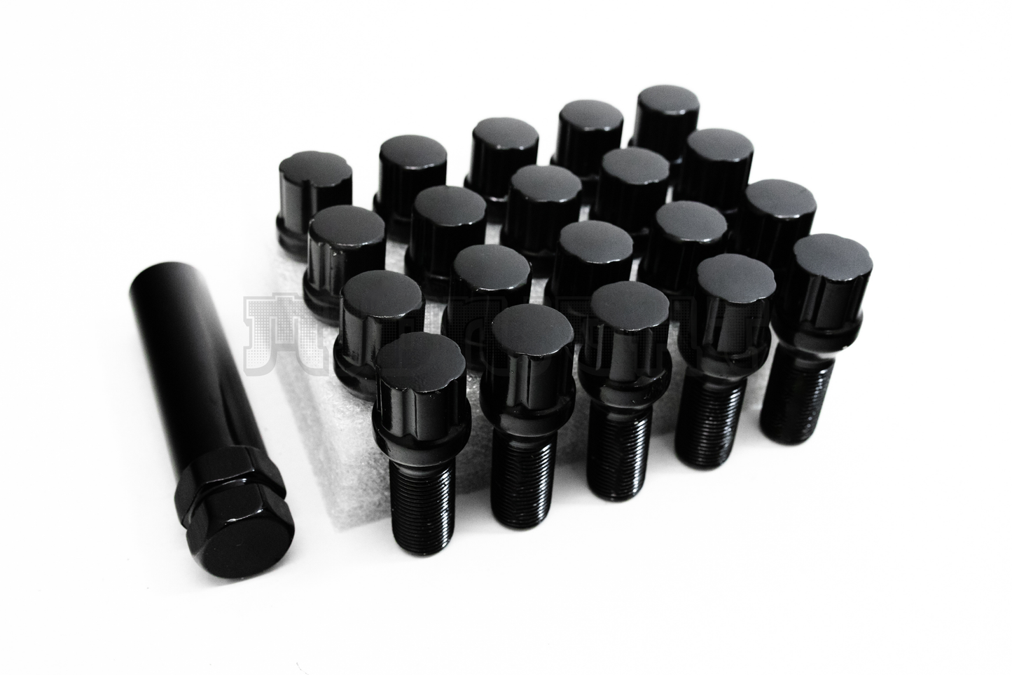 20x Black 14x1.25 Cone Seat Wheel Lug Bolts Fit Dart Compass Renegade Cherokee