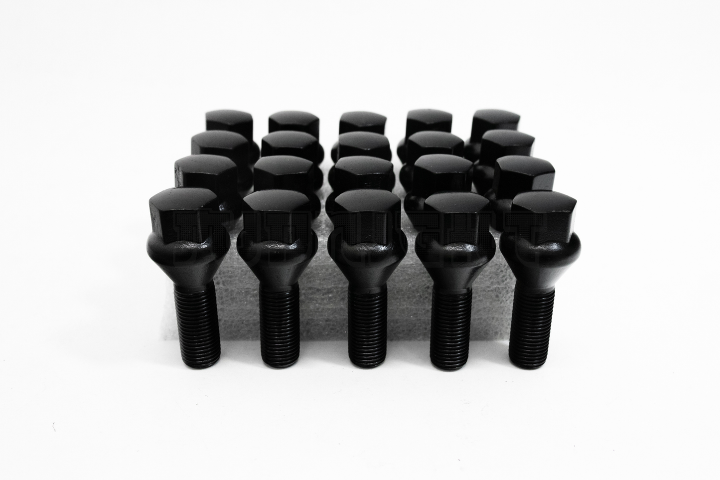 20x Black 12x1.25 Wheel Lug Bolt 28mm Shank Fit Cherokee Compass Renegade Dart