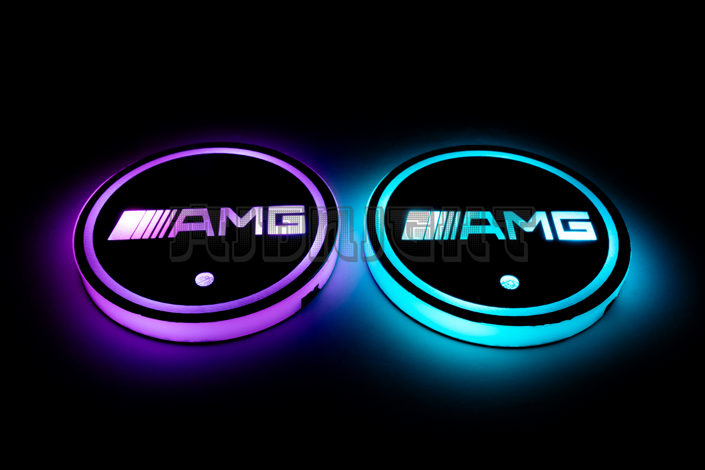 Mercedes Benz AMG LED Cup Holder Coaster