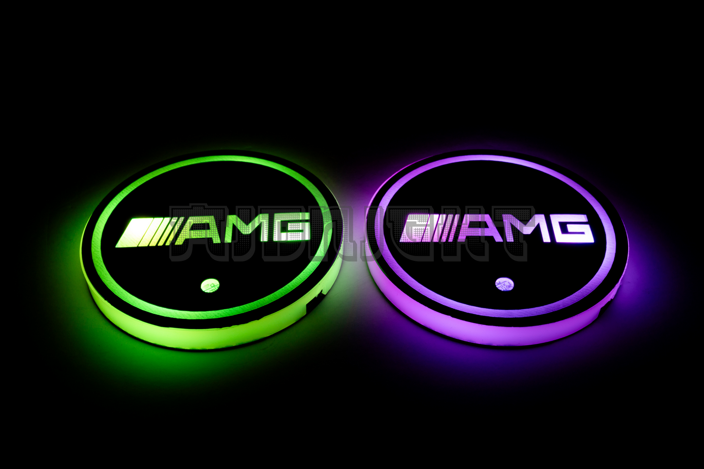 Mercedes Benz AMG LED Cup Holder Coaster