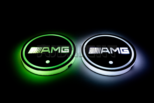 Mercedes Benz AMG LED Cup Holder Coaster