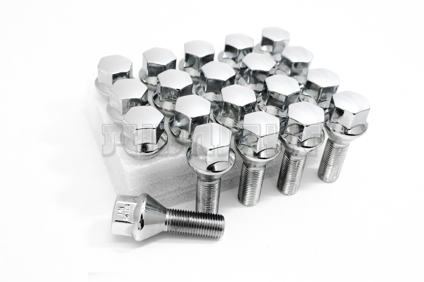 20x Chrome 12x1.25 Cone Seat Wheel Lug Bolts Fit Dart Compass Renegade Cherokee