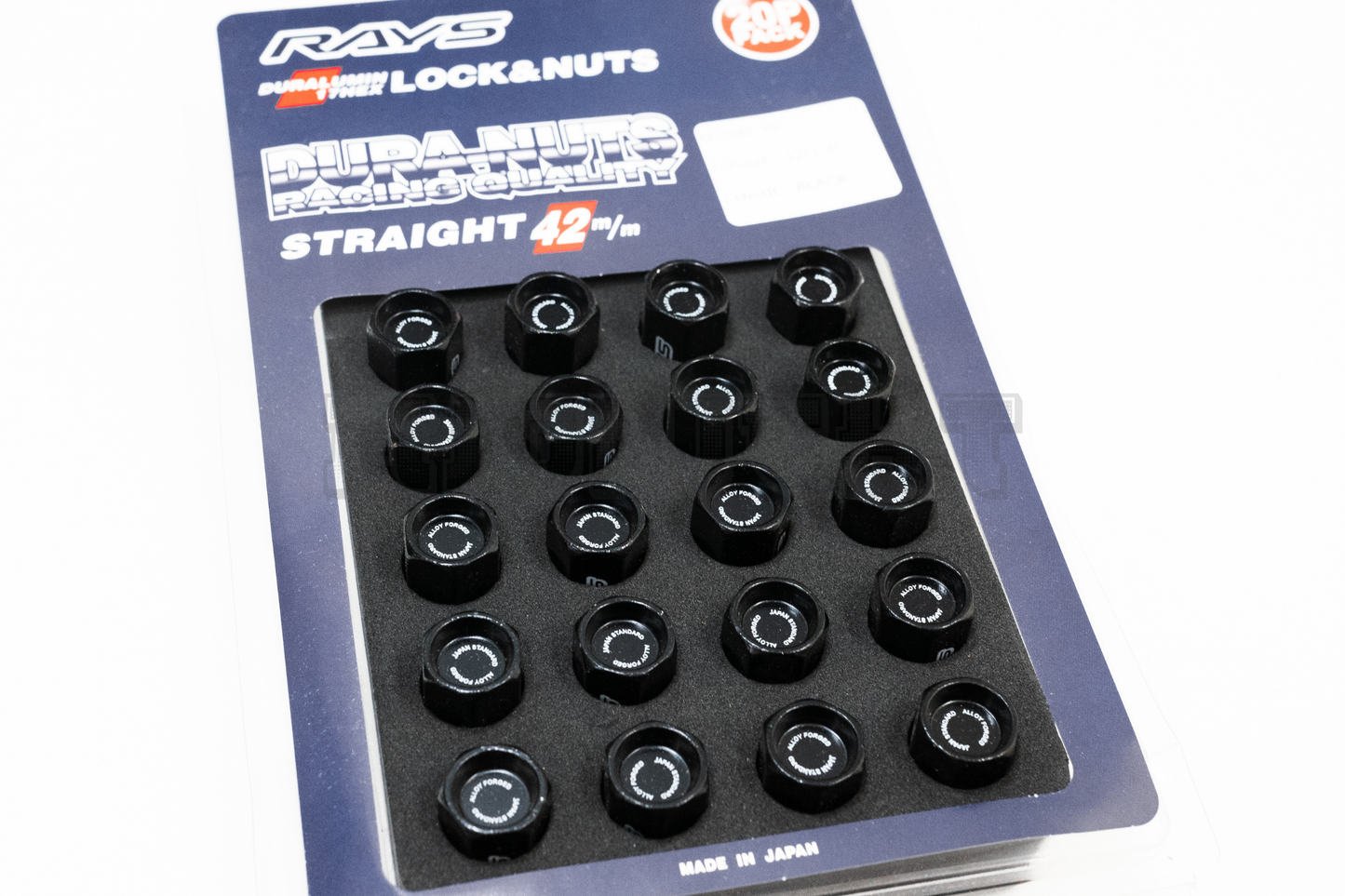Rays Style DURA-NUTS Racing Quality Lug Nut Lock Set 12x1.25 / 12x1.5