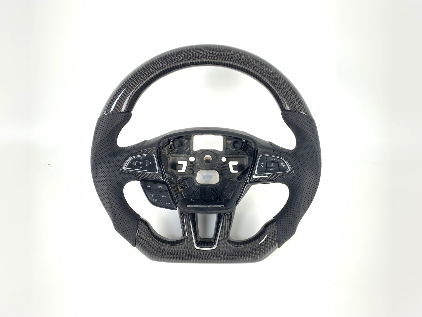 Carbon Fiber Steering Wheel For Ford Focus MK3 2015-2018