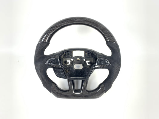 Carbon Fiber Steering Wheel For Ford Focus MK3 2015-2018
