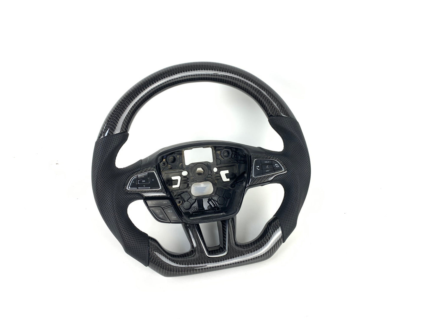 Carbon Fiber Steering Wheel For Ford Focus MK3 2015-2018