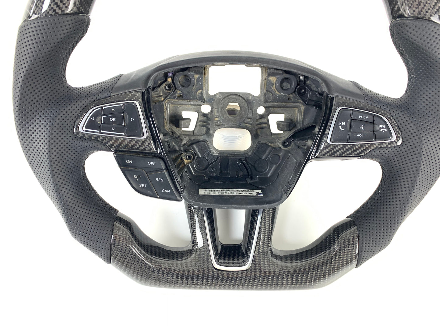 Carbon Fiber Steering Wheel For Ford Focus MK3 2015-2018