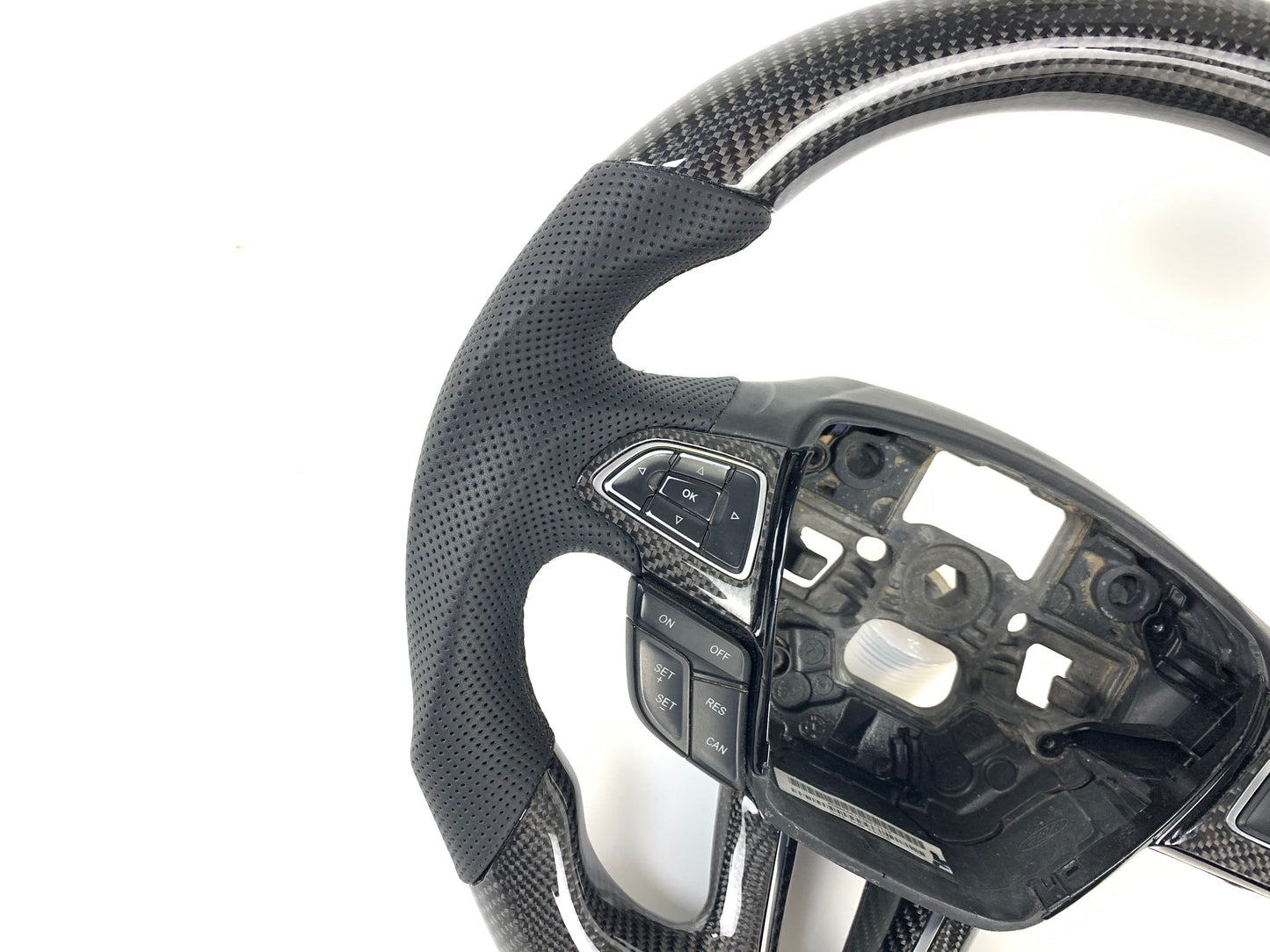 Carbon Fiber Steering Wheel For Ford Focus MK3 2015-2018
