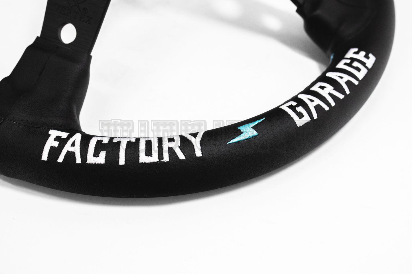 Vertex x Fatlace The Fast Life Leather Steering Wheel