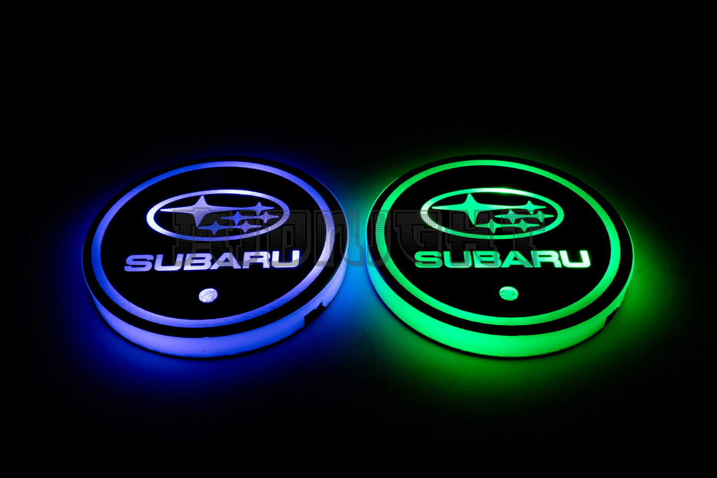 Subaru LED Cup Holder Coaster