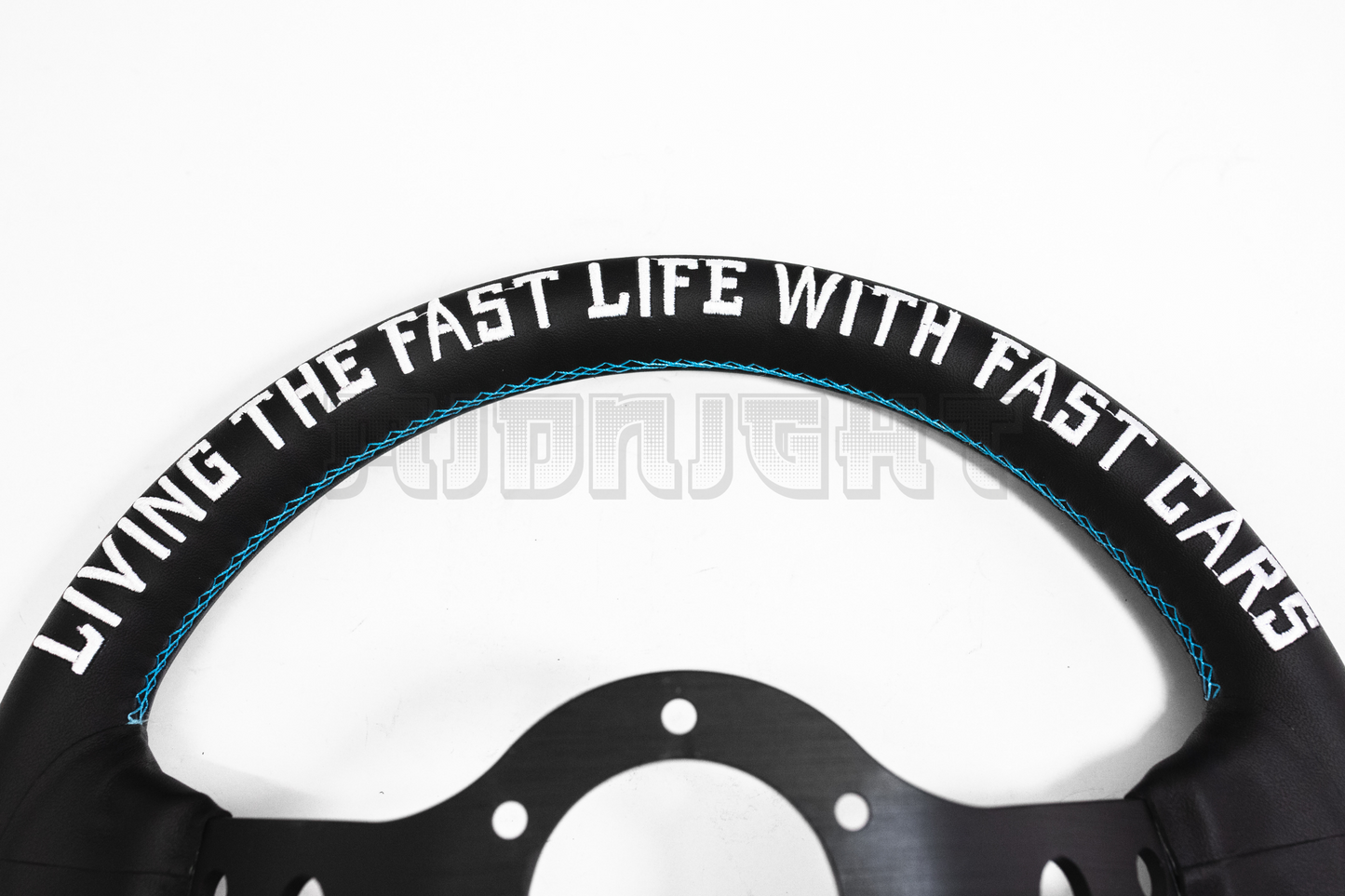Vertex x Fatlace The Fast Life Leather Steering Wheel