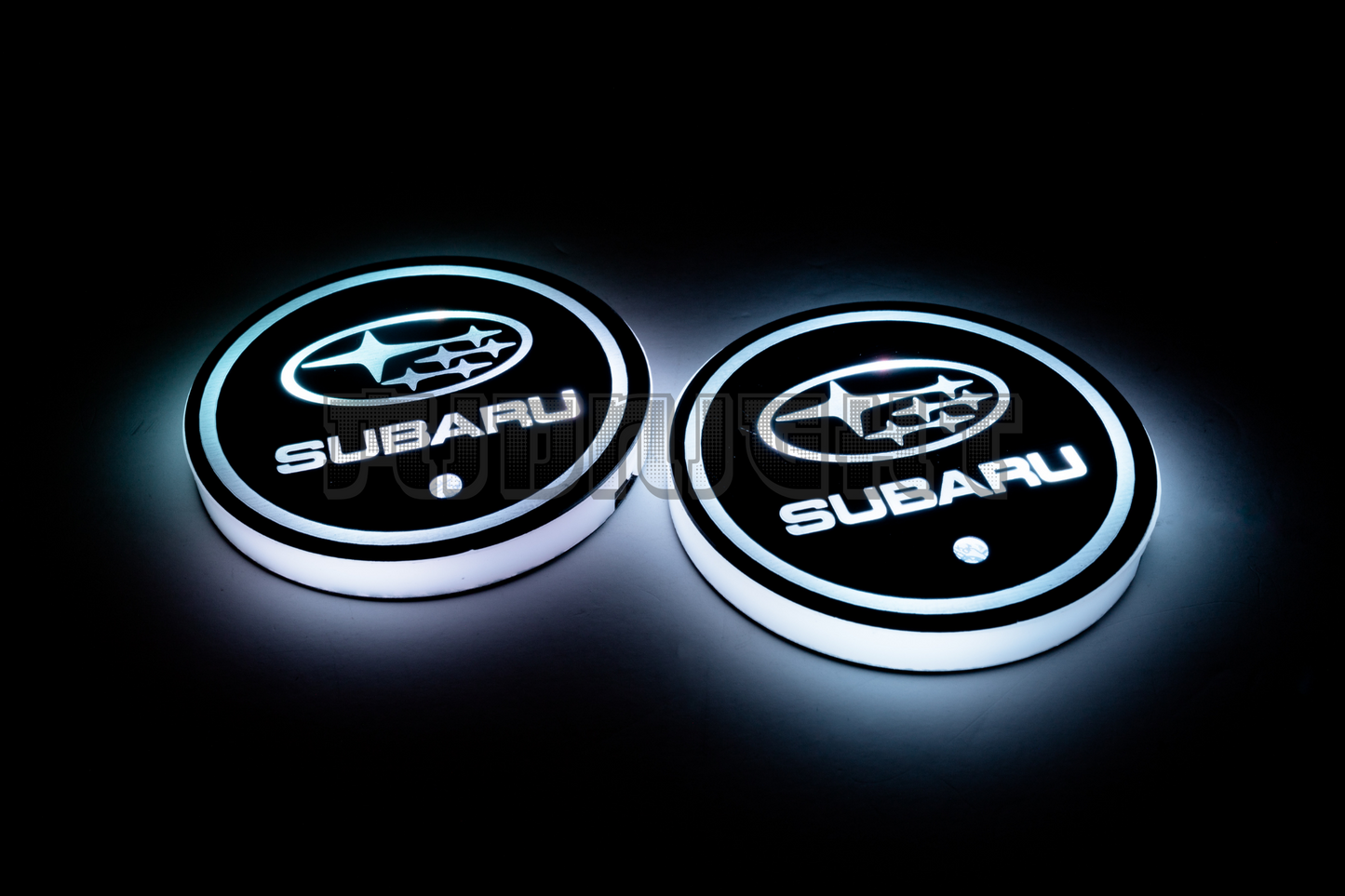 Subaru LED Cup Holder Coaster