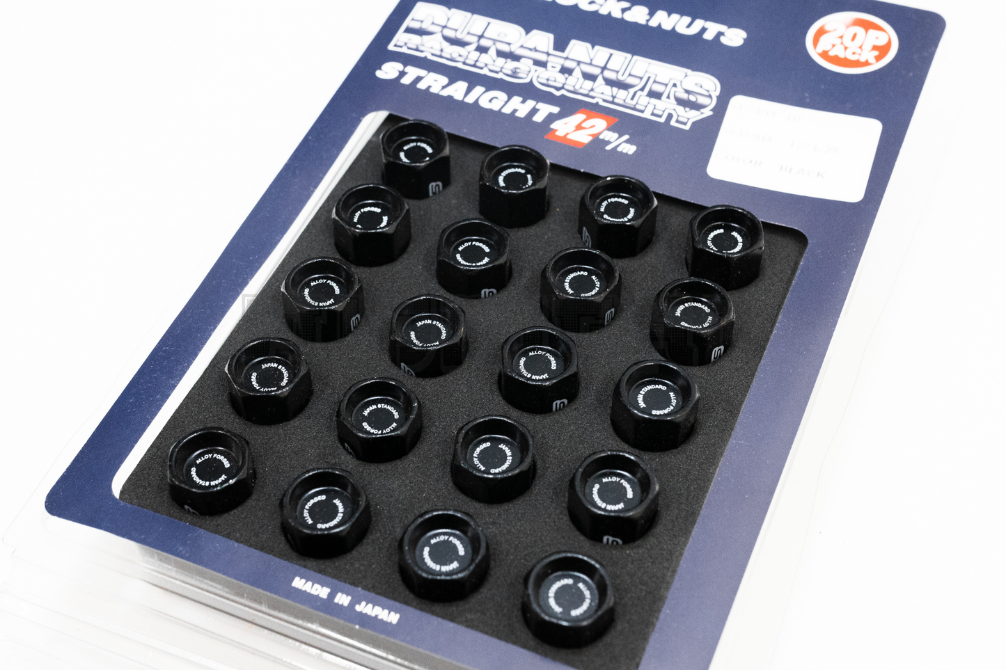 Rays Style DURA-NUTS Racing Quality Lug Nut Lock Set 12x1.25 / 12x1.5