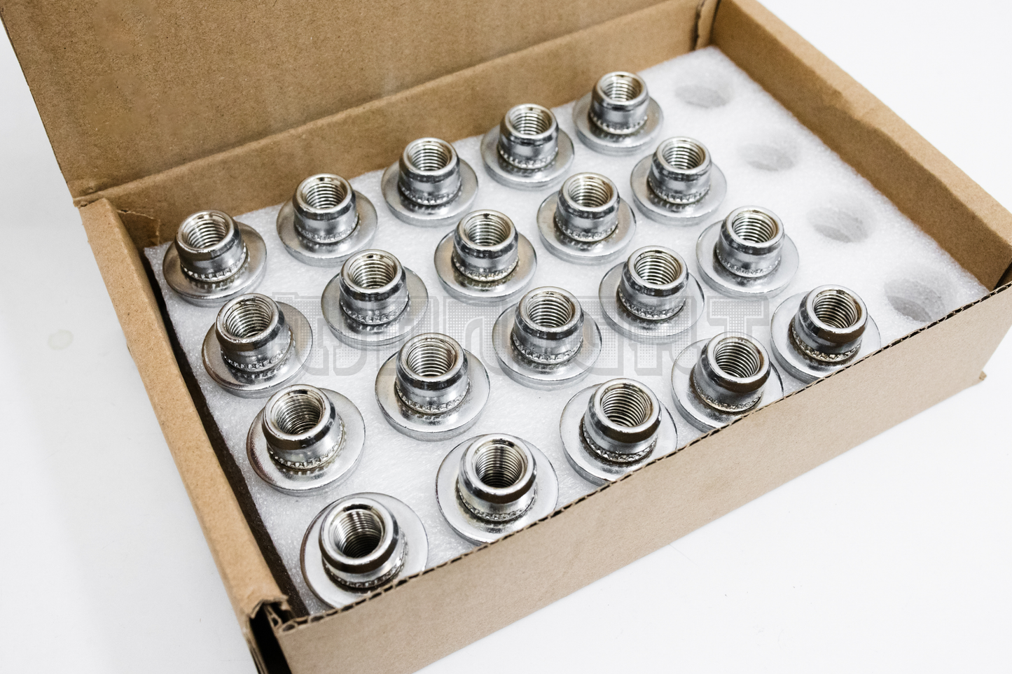 20X Chrome 12x1.5 Wheel Lug Nuts Mag Seat Washer for Lexus Scion Toyota Camry