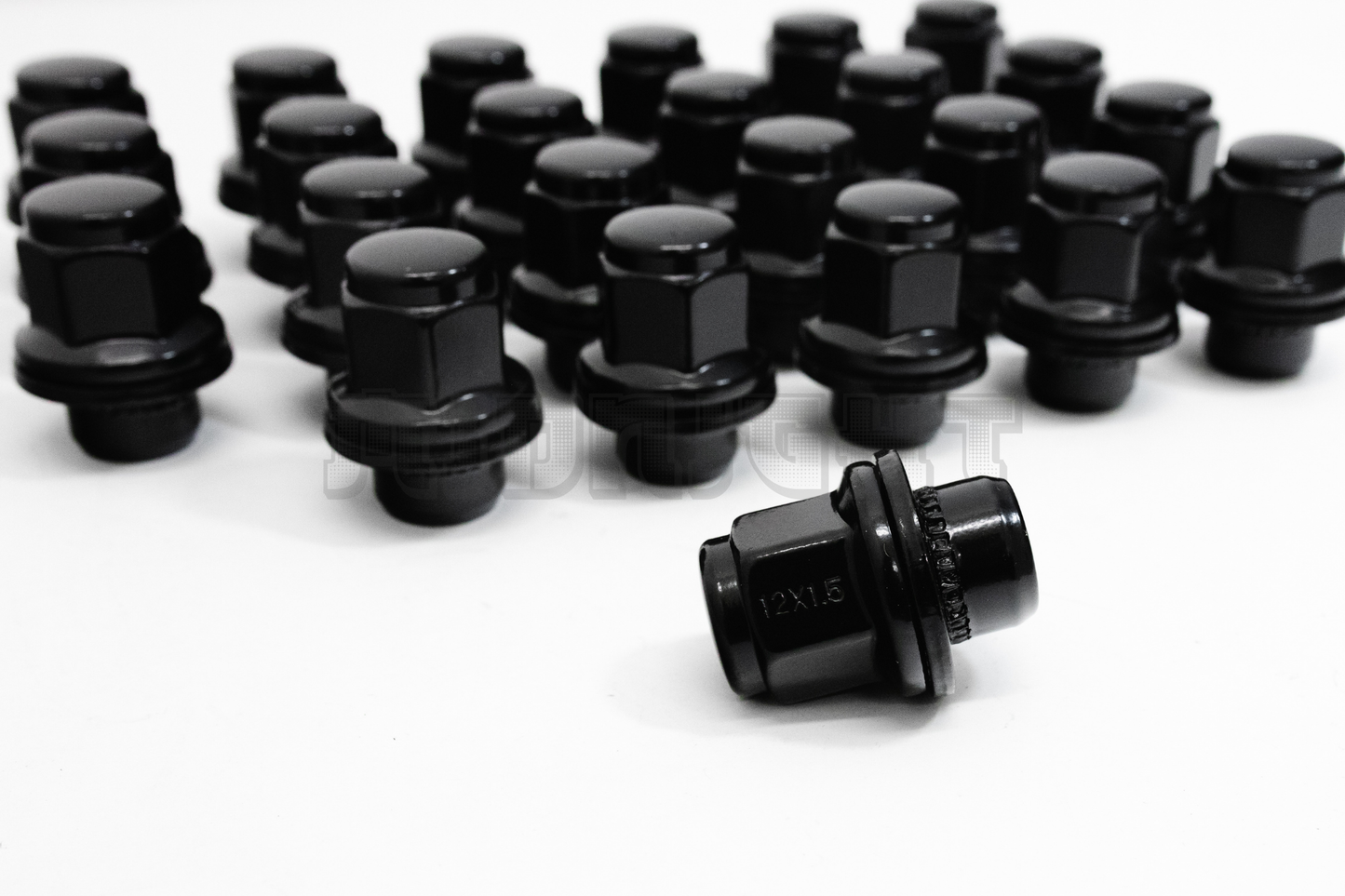 24x Black Toyota/Lexus 4Runner FJ Tacoma TRD Factory 12X1.5 Mag Lug Nut