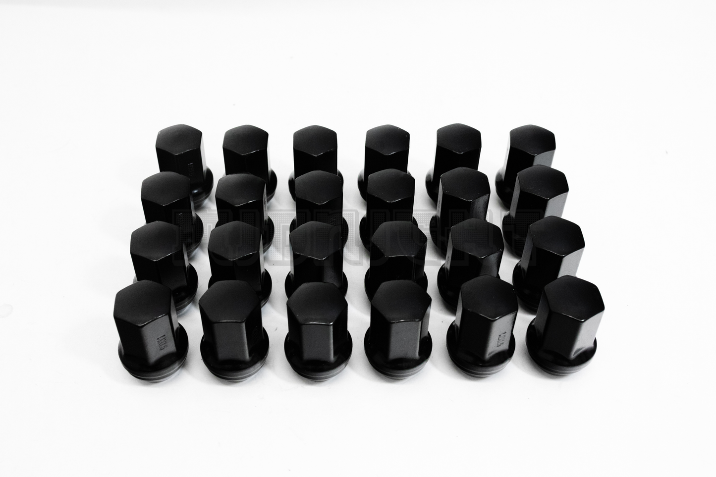 24x Black Chevy Factory Lug Nuts M14x1.5 Silverado Tahoe Suburban Colorado
