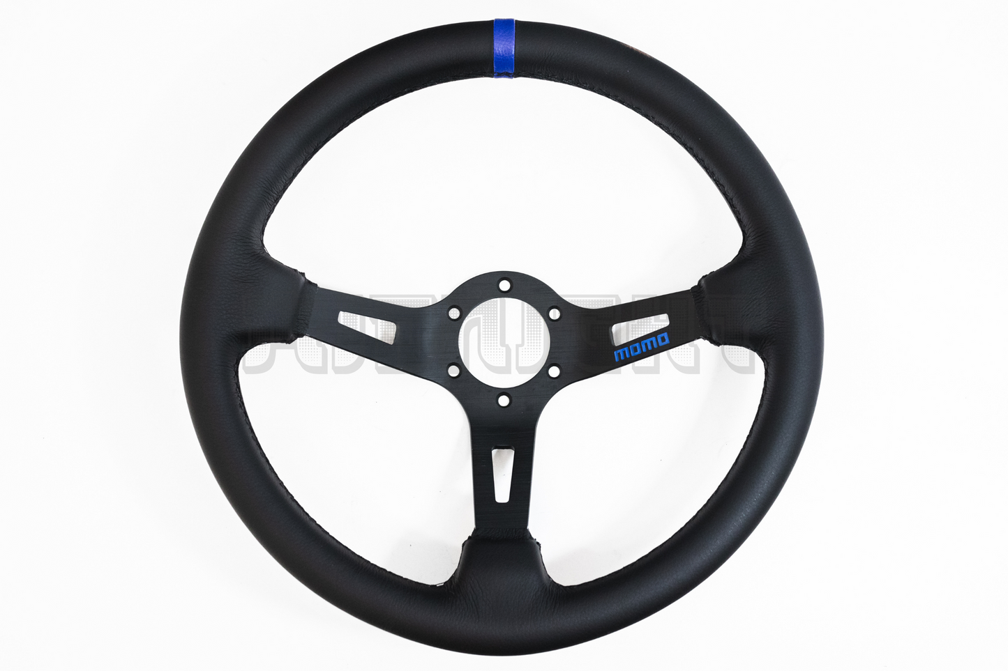 MOMO MOD 08 Style 350mm Leather Steering Wheel