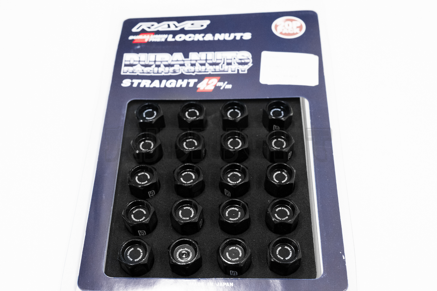 Rays Style DURA-NUTS Racing Quality Lug Nut Lock Set 12x1.25 / 12x1.5