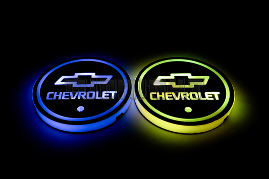 Chevrolet LED Cup Holder Coaster