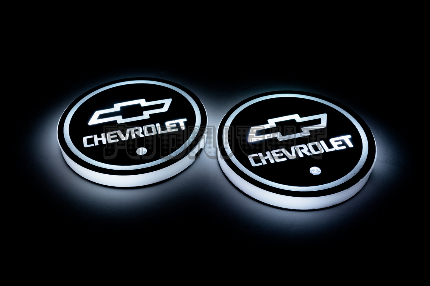 Chevrolet LED Cup Holder Coaster