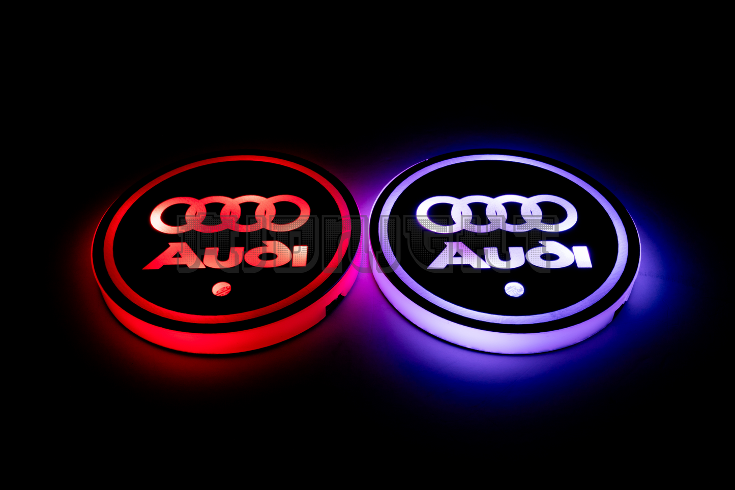 Audi LED Cup Holder Coaster