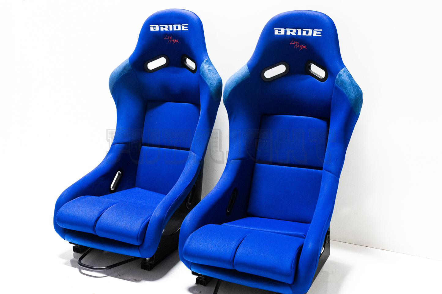 Bride VIOS III Style Blue Carbon Fiber Fixed Back Bucket Seat