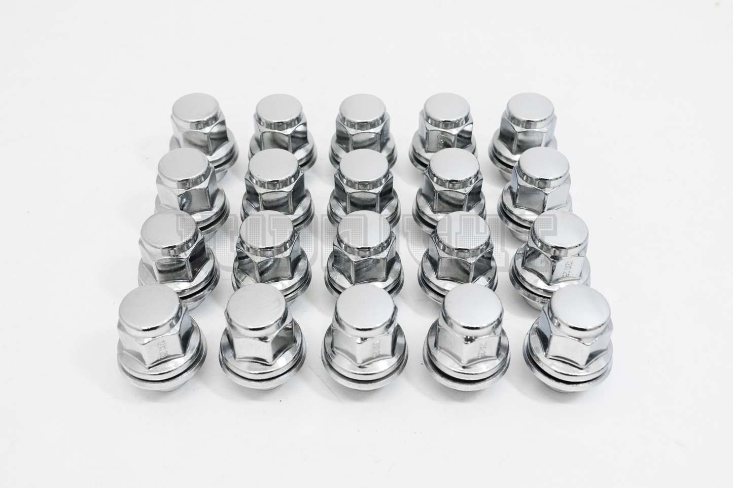 20x Chrome Nissan Infiniti 12x1.25 Factory Style Mag Type Replacement Lug Nut