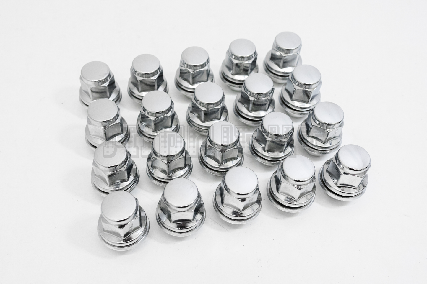20x Chrome Nissan Infiniti 12x1.25 Factory Style Mag Type Replacement Lug Nut