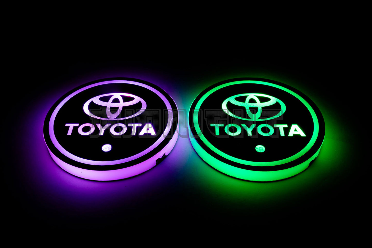 Toyota LED Cup Holder Coaster