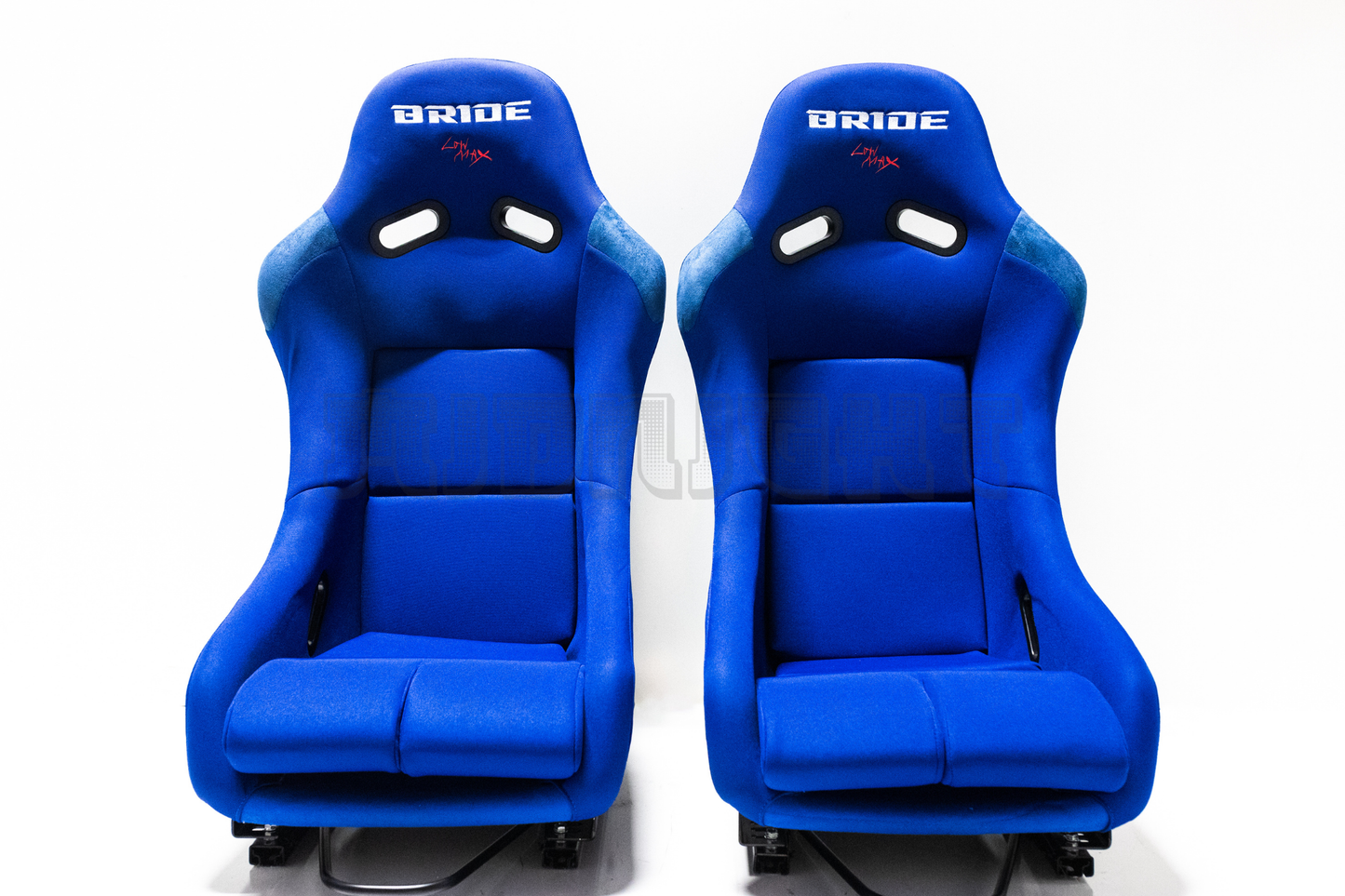 Bride VIOS III Style Blue Carbon Fiber Fixed Back Bucket Seat